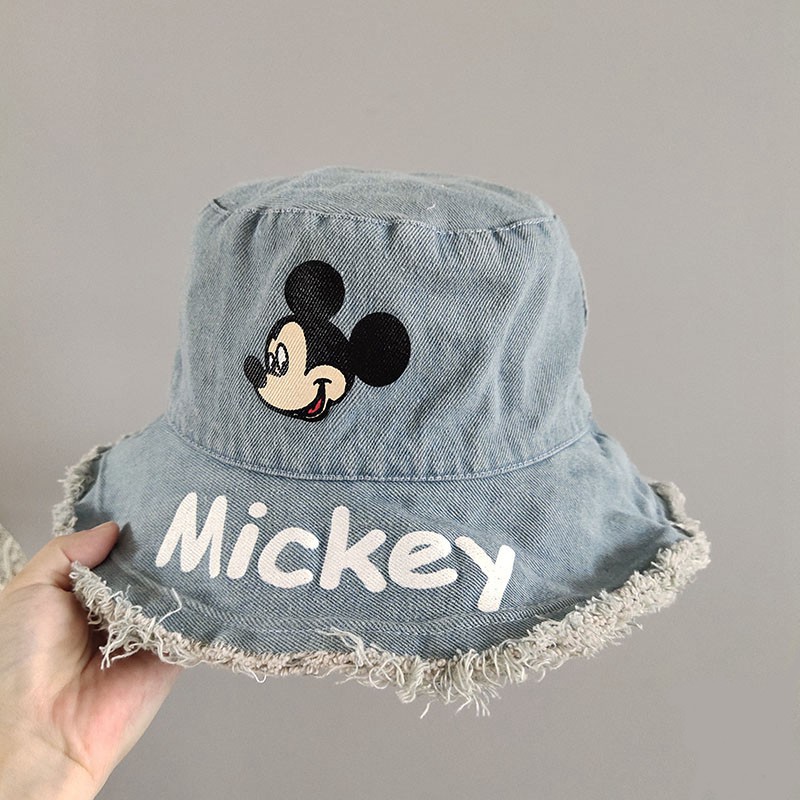 Baby Girls Boys Hat Summer Korean Cute Cartoon Print Mouse Mickey Hats