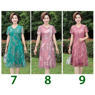 [Rẻ nhất thị trường] Đầm Trung Niên Sang Đẹp U30 U40 U50 đẹp rẻ chất lượng [ có hình thật shop chụp]