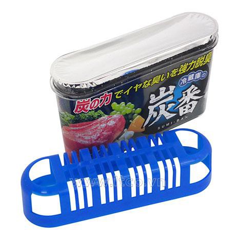 HỘP KHỬ MÙI TỦ LẠNH dùng được cho cả ngăn thịt cá và rau củ - Hàng Nhật
