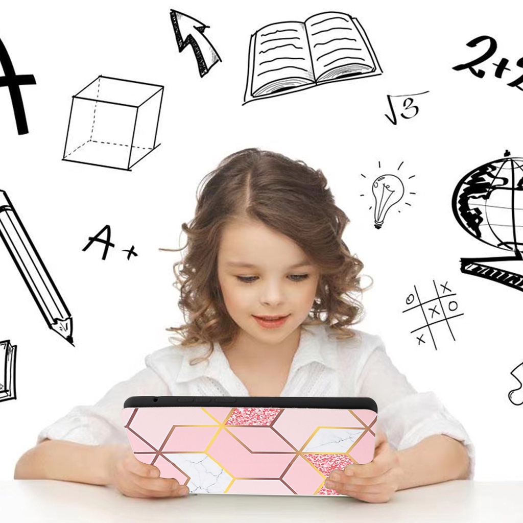 Bao da máy tính bảng PU nắp lật cao cấp cho Samsung Galaxy Tab A7 10.4  SM-T500 T505 S6 Lite 10.4" SM- P610 P615