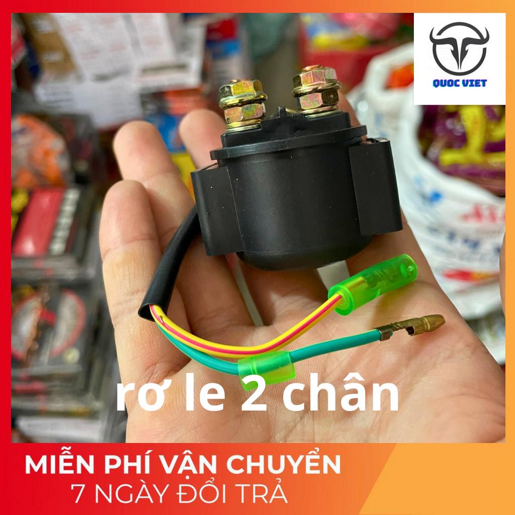 Rơ le,Relay đề tròn,đề vuông giúp khởi động xe máy dùng cho xe máy Honda/Yamaha công nghệ Thái Lan bảo hành 12 tháng