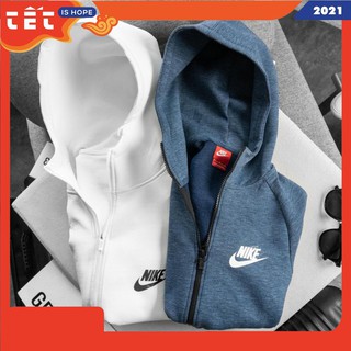 Áo khoác nỉ có mũ tay chần AK20206