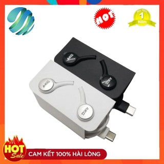 Tai nghe AKG Note 10 Note 20 S20 chân Type C chính hãng Note 10 Plus, S20 plus, S20 Ultra tặng 4 nút tai phụ-BH 12T