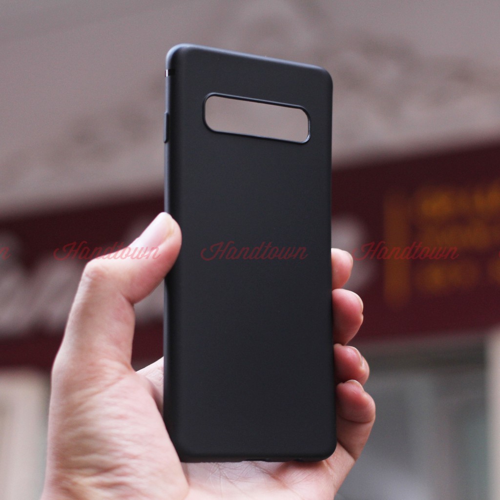 Ốp Lưng Samsung Galaxy S10 Dẻo Đen