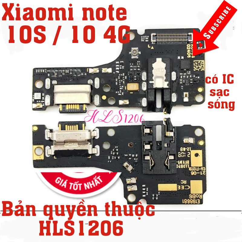 Cụm chân sạc Xiaomi note 10 10S (Chinh hãng Originall )