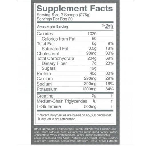 MASS GAINER RULE1 R1 GAINER 12LBS , HỖ TRỢ TĂNG CÂN NHANH CHÓNG - HÀNG MỸ