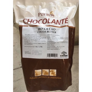 Bơ cacao Cocoa Butter Puratos 1kg