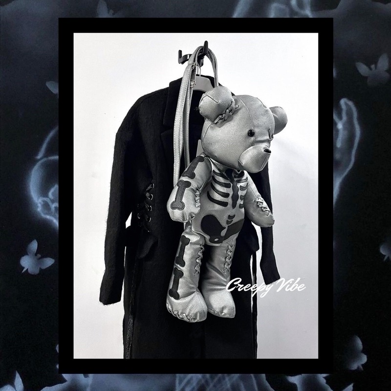 Balo gấu da size chuẩn 110cm, thích hợp chụp hình, đi chơi, đi dã ngoại