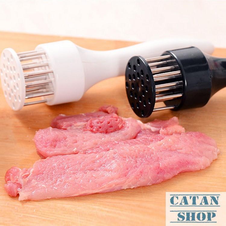 Combo 2 Dụng cụ dần thịt cao cấp, xuất khẩu Đức, làm mềm thịt bò, bít tết, beefsteak, Meat Tender GD29-DTB-2