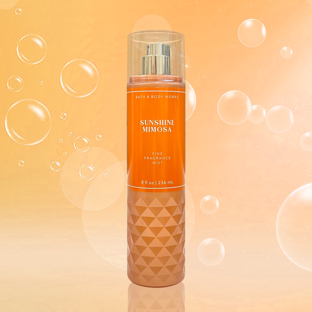 Xịt Thơm Toàn Thân Bath & Body Works Fine Fragrance Mist Sunshine Mimosa Hương Ngọt Ngào Chai 236ml