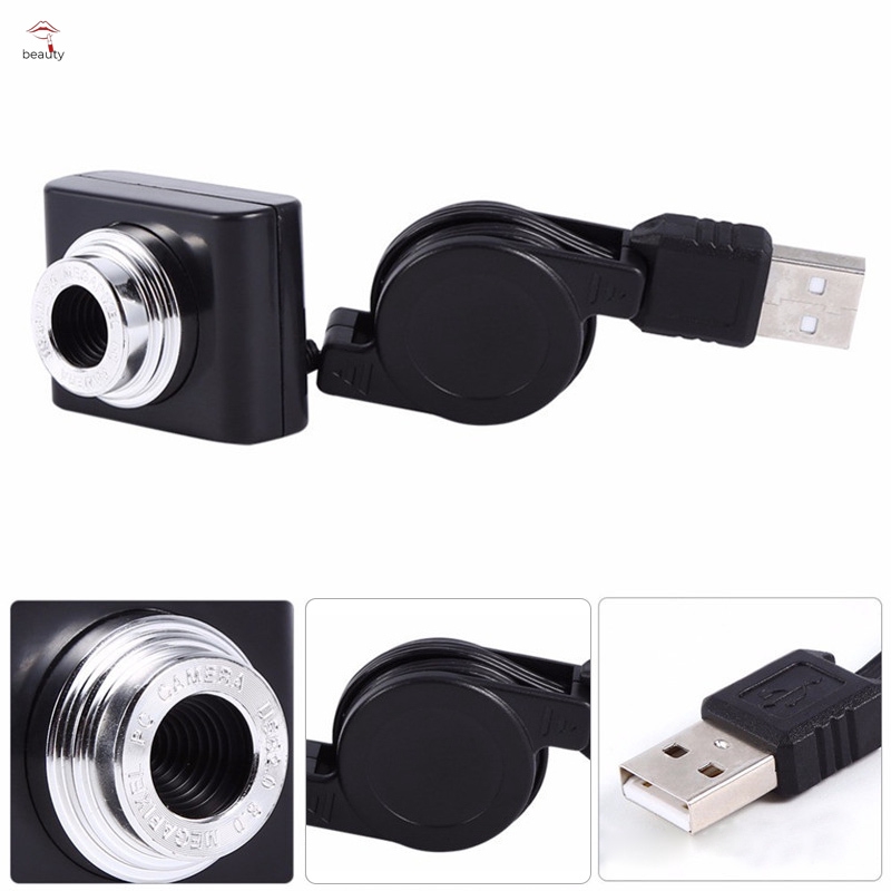 【COD】 Camera máy tính không có trình điều khiển webcam Hướng dẫn sử dụng Focus Plug and Play HD USB Camera cho gia đình