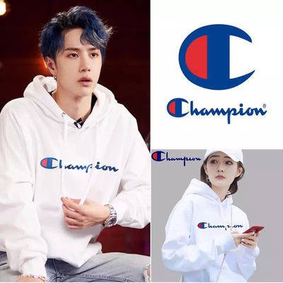 Phiên bản tiếng Nhật của nhà vô địch thương hiệu thủy triều Áo len dày nữ thêu lỏng lẻo cặp đôi thể thao áo dài tay áo k