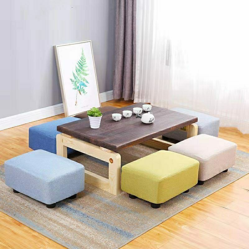 Ghế Sofa Bằng Gỗ Trơn Thiết Kế Nhỏ Gọn Dành Cho Phòng Khách