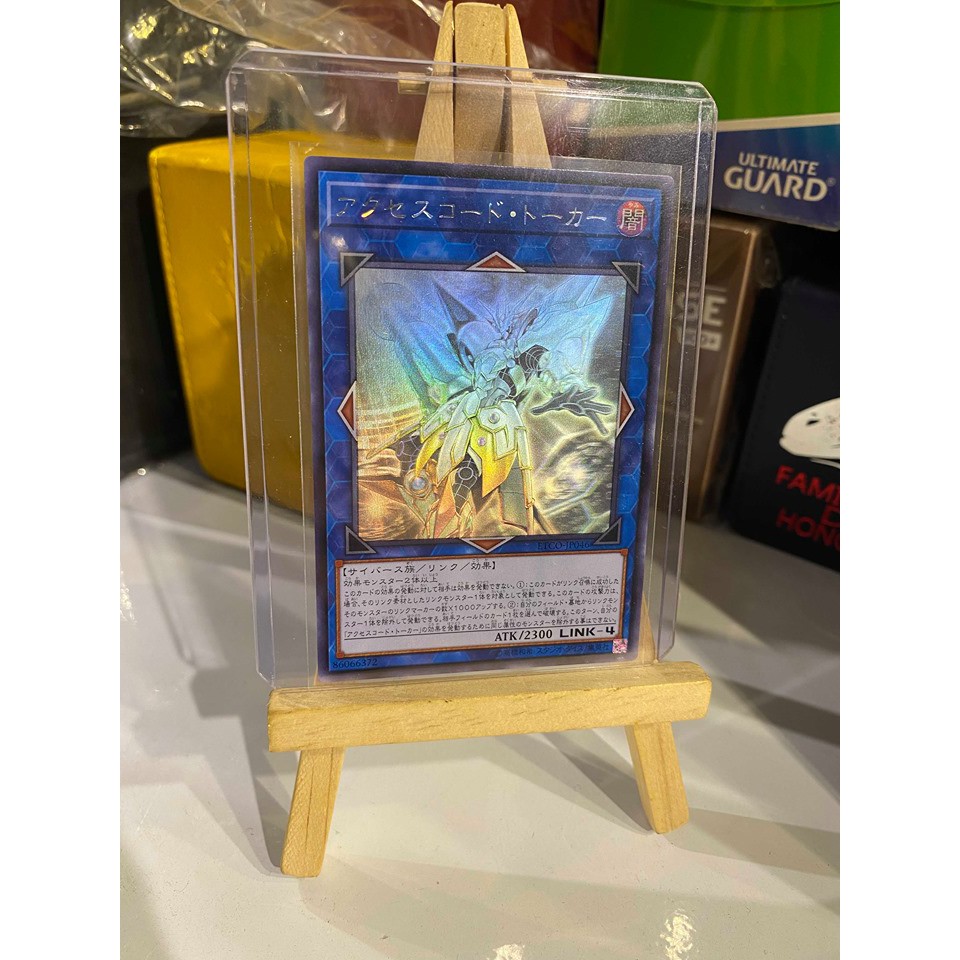 Lá bài thẻ bài Accesscode Talker - Ghost Rare - Tặng bọc bài nhựa bảo quản