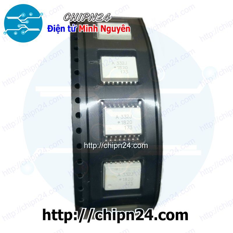 [1 CON] (SOP) IC Dán A332J SOP-16 Trắng (SMD) (HCPL-332J HCPL-A332J ACPL-332 A332)