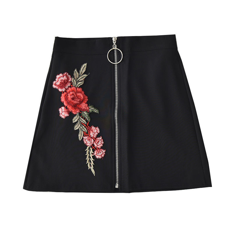 Chân Váy Chữ A Lưng Cao Thêu Họa Tiết Thời Trang Hè 2021 Cho Nữ | BigBuy360 - bigbuy360.vn