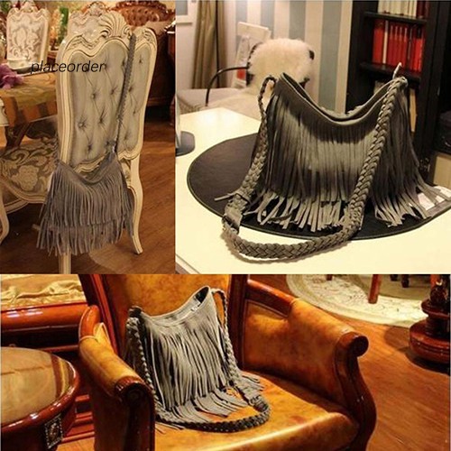 Túi xách tua rua đeo chéo thời trang dành cho nữ