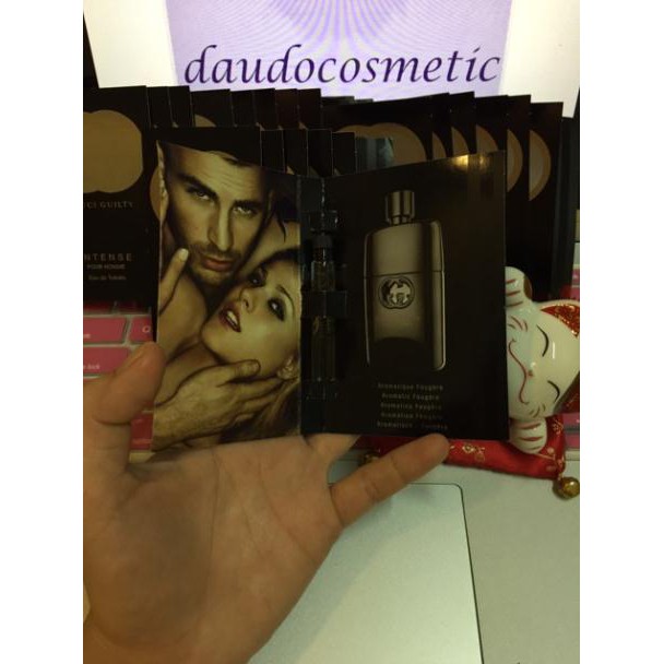 FREESHIP TOÀN QUỐC [vial] Nước hoa Gucci Guilty Pour Homme Intense/EDT 2ml | BigBuy360 - bigbuy360.vn