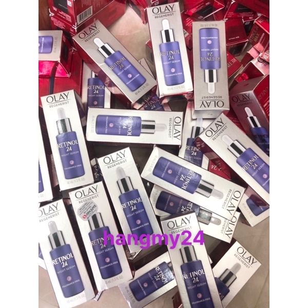 Hàng Mỹ] Kem Trắng Sáng Và Cấp Ẩm Da Olay Retinol 24 night