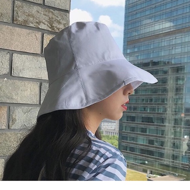Nón bucket nữ vành rộng