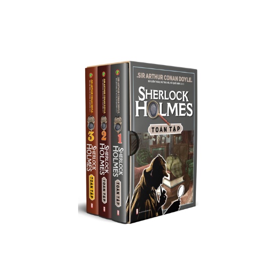Sách - Sherlock Holmes Toàn Tập Trọn Bộ 3 Tập (Bìa cứng)