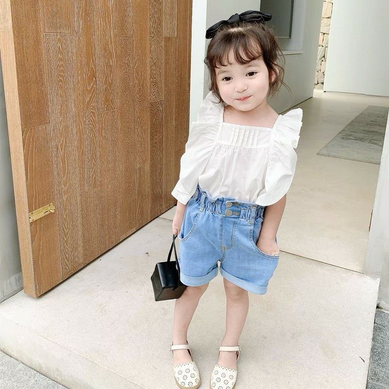 Sẵnvn.Áo Baby Doll Cánh Tiên Cho Bé