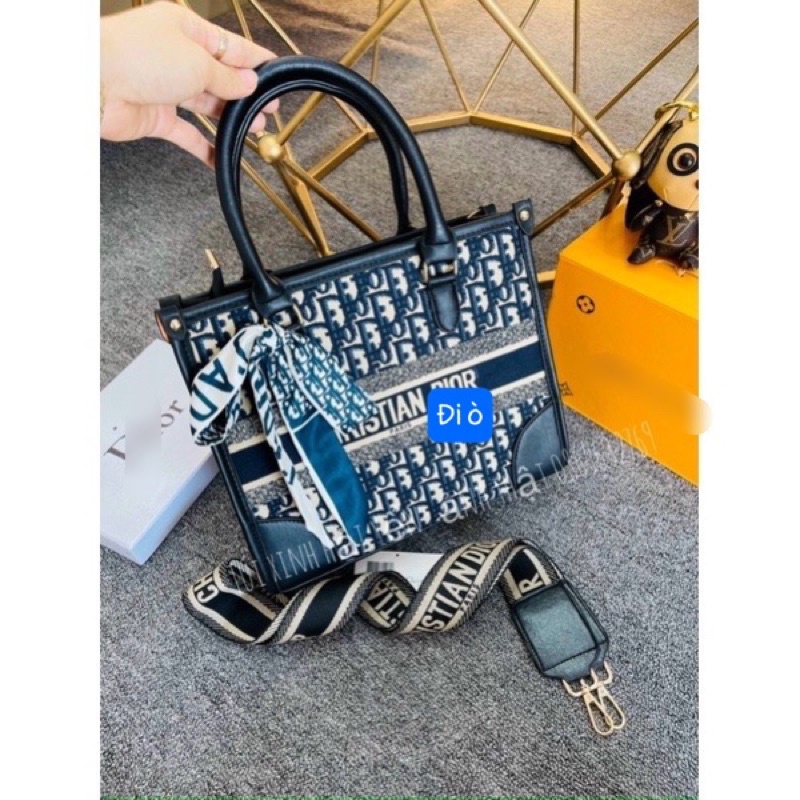 Túi công sở LADY Đior bản to vừa a4-lattop  đi học đi làm thời trang, hàng quảng châu loại 1( ảnh thật shop chụp)