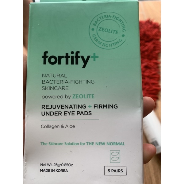 Fortify + Natural mặt nạ dưỡng da vùng mắt 5 gói