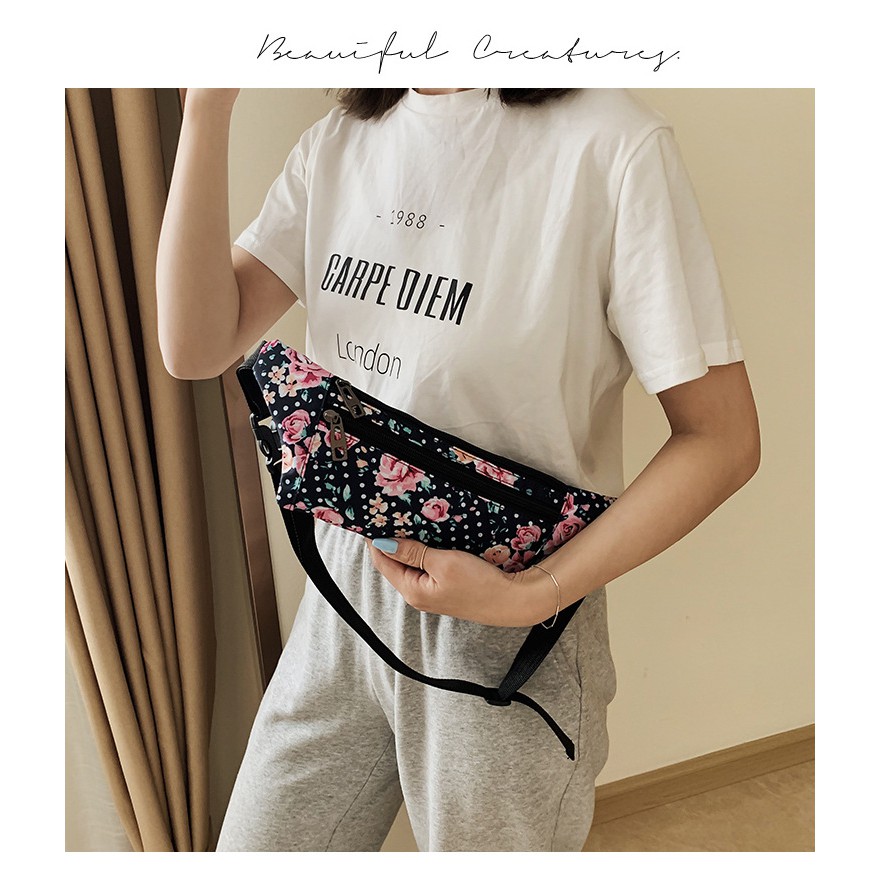 Túi đeo bụng  để chạy bộ,tập gym,siêu thị dày dặn