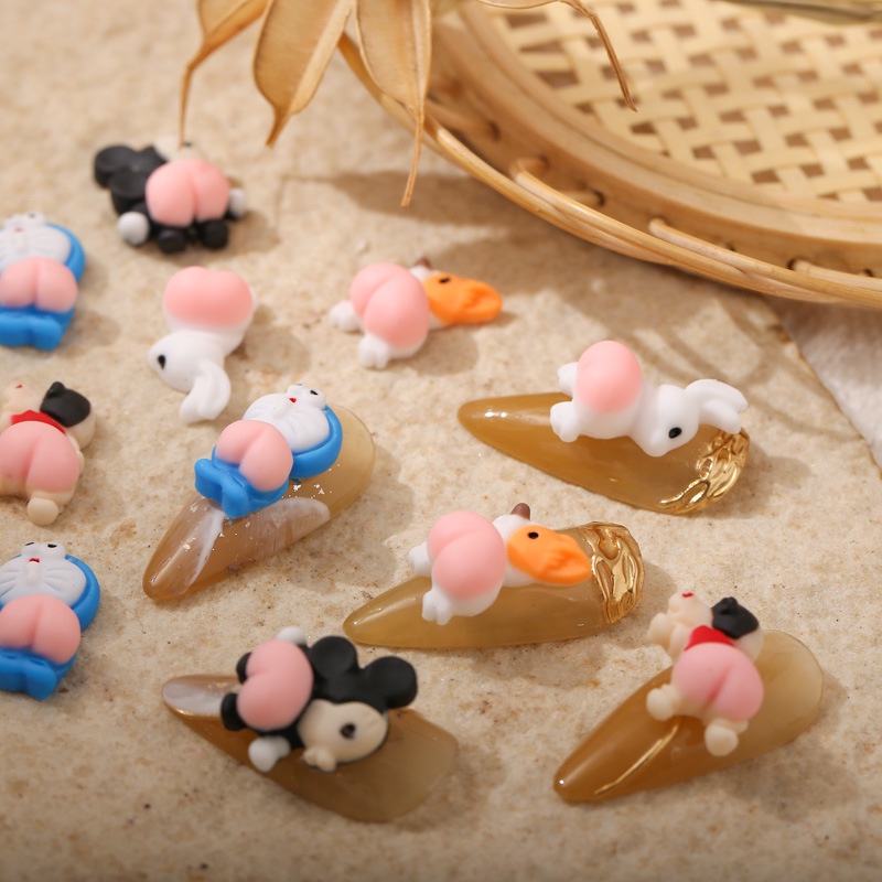 Charm Hoạt Hình Mông Quả Đào Đáng Yêu HÀN QUỐC