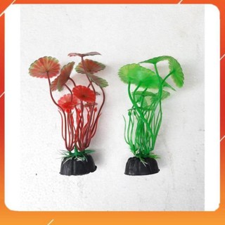 Hết hàng -  Cây nhựa trang trí bể cá cỡ mini