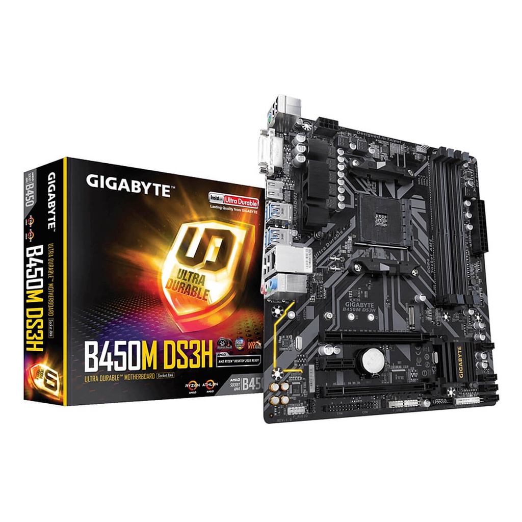 Bo Mạch Chủ Mainboard Gigabyte GA-B450M DS3H