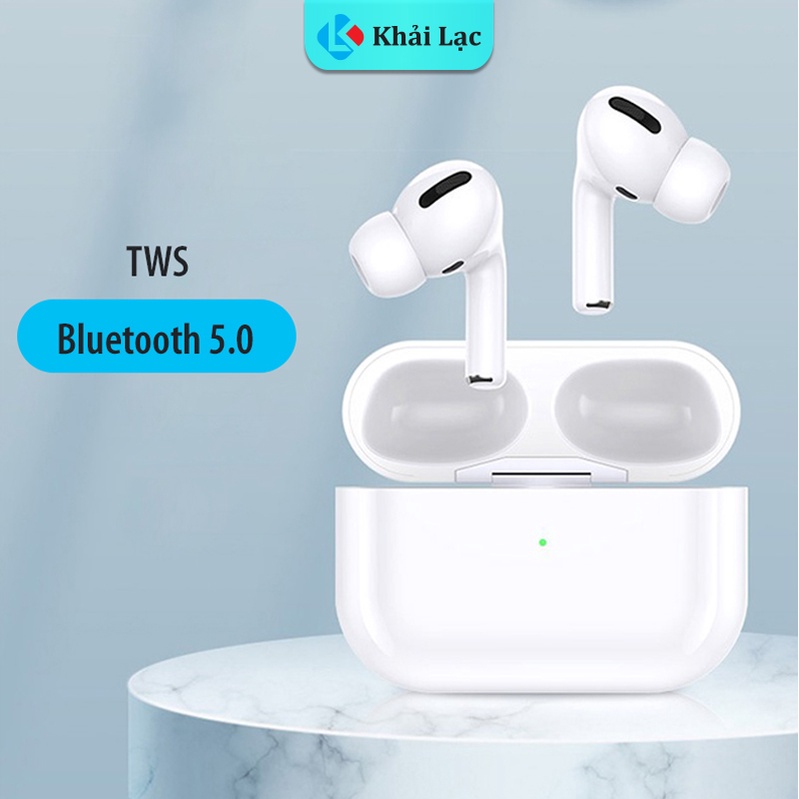 Tai nghe bluetooth Pro Khải Lạc tai nghe bluetooth không dây cảm ứng tốt kích hợp tất cả các dòng,..
