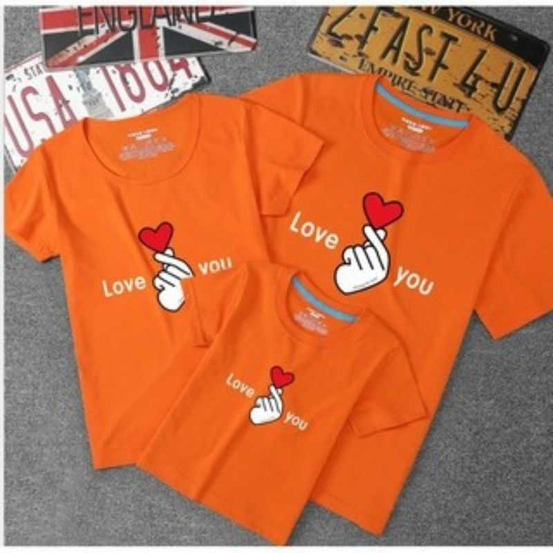 Áo gia đình thun cotton size 8-95kg