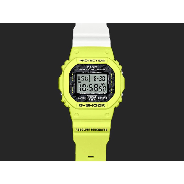 Đồng hồ nam Casio G-Shock DW-5600 / DW-5600TGA-9D chống va đập, chống nước 200m, hàng chính hãng