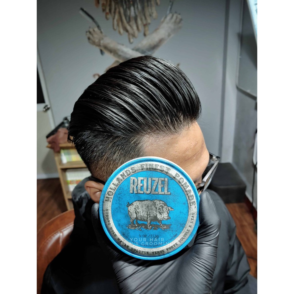 Sáp vuốt tóc Reuzel Blue Pomade - 35g