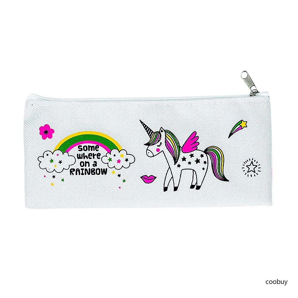 Túi Đựng Bút Chì Họa Tiết Hoạt Hình Dễ Thương Cho Bé