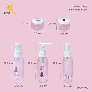 BỘ CHIẾT MỸ PHẨM 7 MÓN HÀN QUỐC