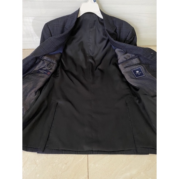 Áo vest nam Nhật sọc xanh đen siêu đẹp