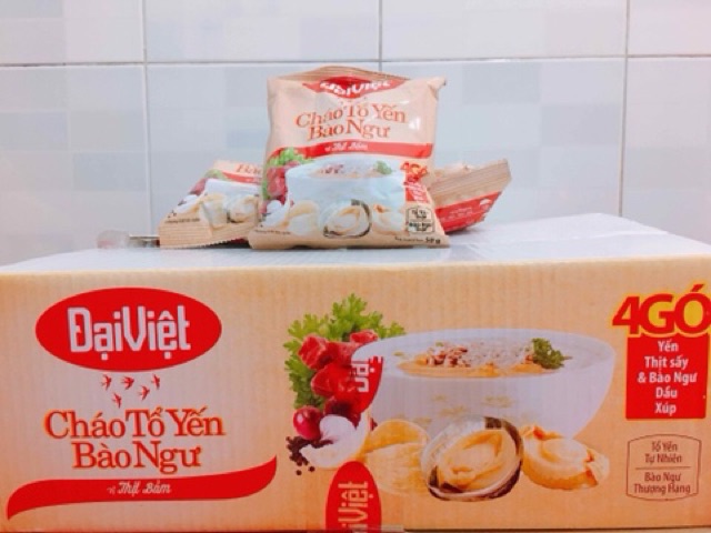 Cháo Tổ Yến Bào Ngư Đại Việt ( gói 50g )