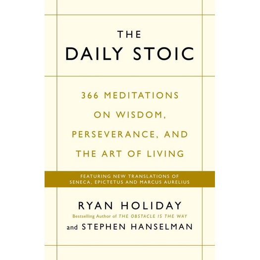 Sách - Anh: The Daily Stoic