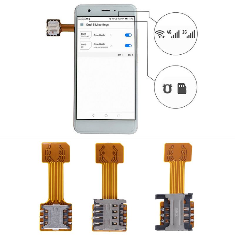 Thẻ Nhớ SIM 4G Dễ Lắp Đặt Cho Điện Thoại Android