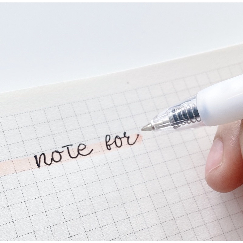 BÚT GEL ĐEN 0.5mm PHONG CÁCH MUJI TỐI GIẢN