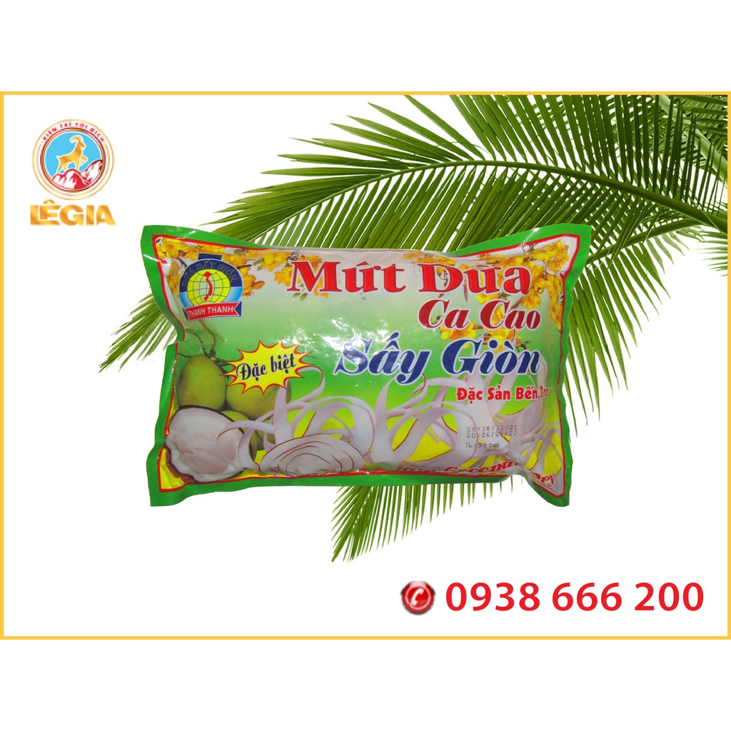 MỨT DỪA CACAO SẤY GIÒN