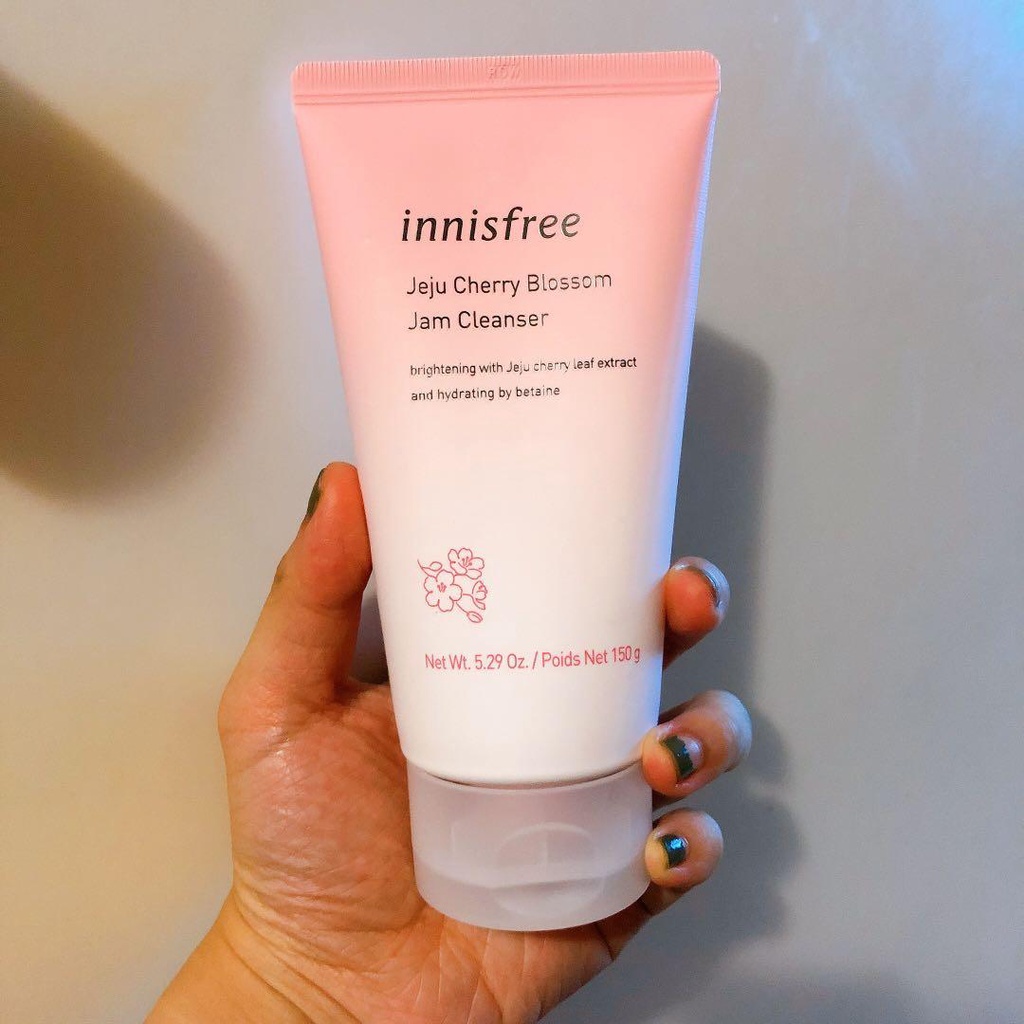 Sữa Rửa Mặt Hoa Anh Đào Innisfree Jeju Cherry Blossom Jam Cleanser 150ml