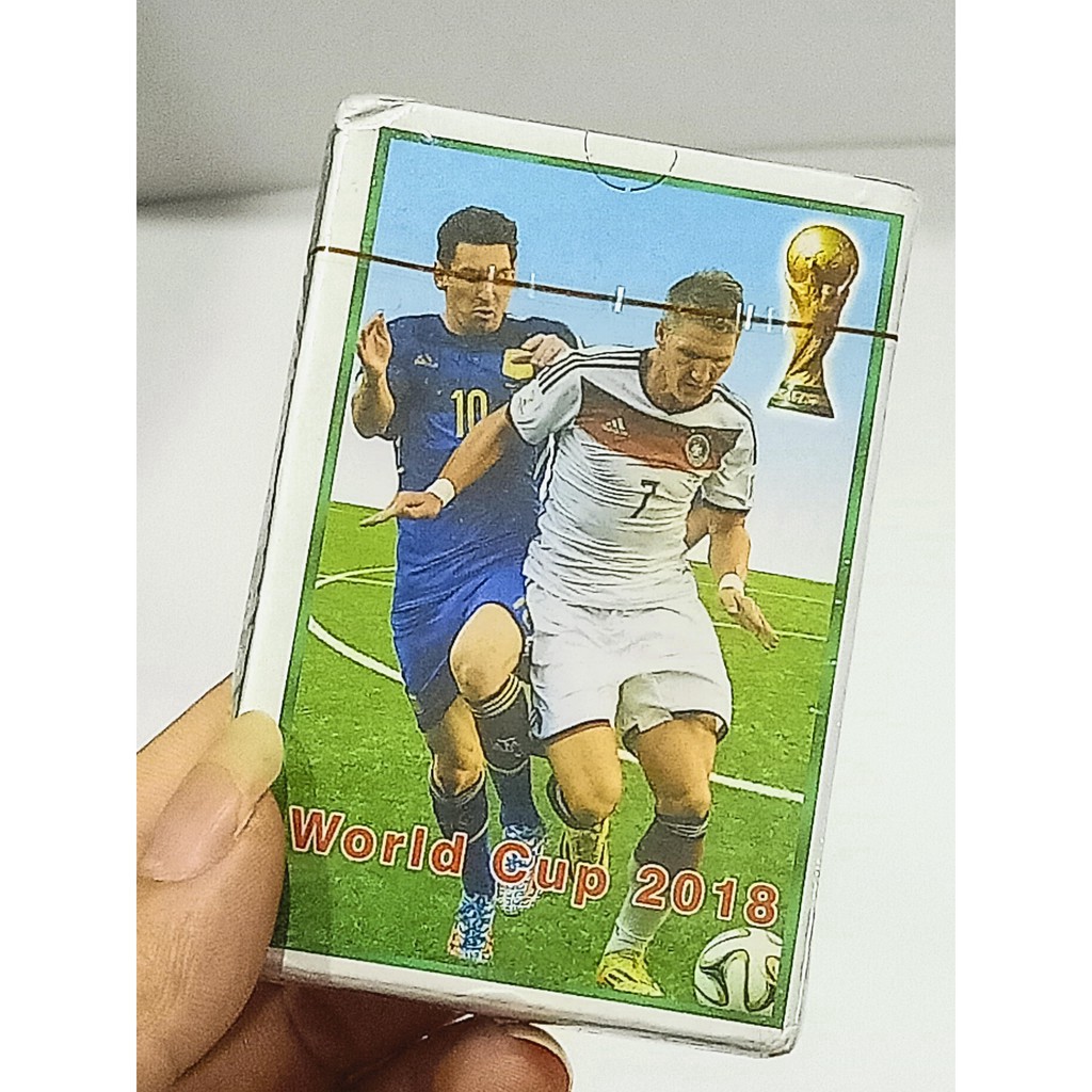 (54 lá) Bộ Thẻ bài in hình các cầu thủ bóng đá.Thẻ bài ma sói conan yugi tarot one piece luffy zoro sakura mèo nổ ma sói