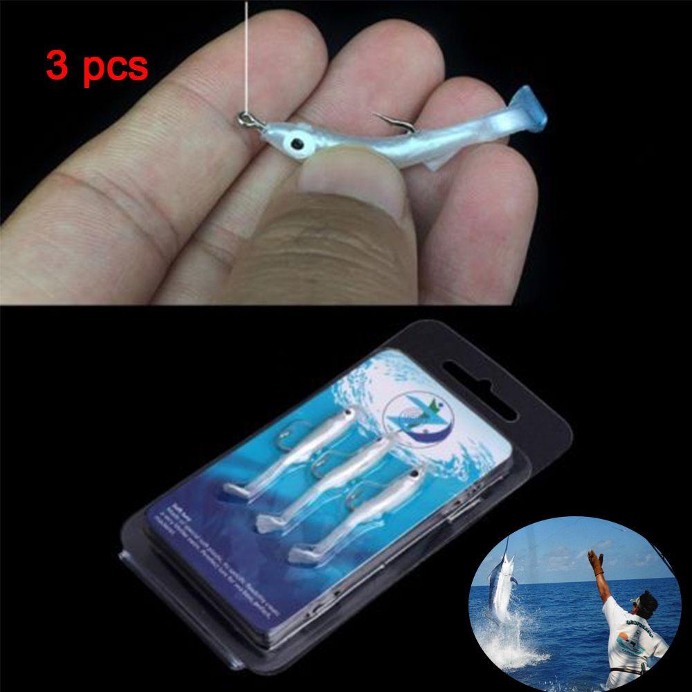 MUVAKO Bộ 3 Mồi Câu Cá Giả