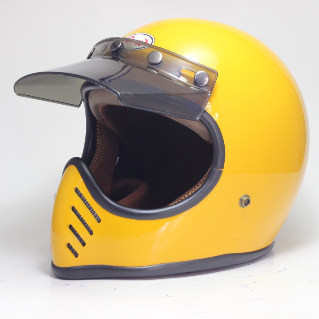 Mái che Raw Circle phụ kiện mũ bảo hiểm dành cho người đi xe máy Arrow