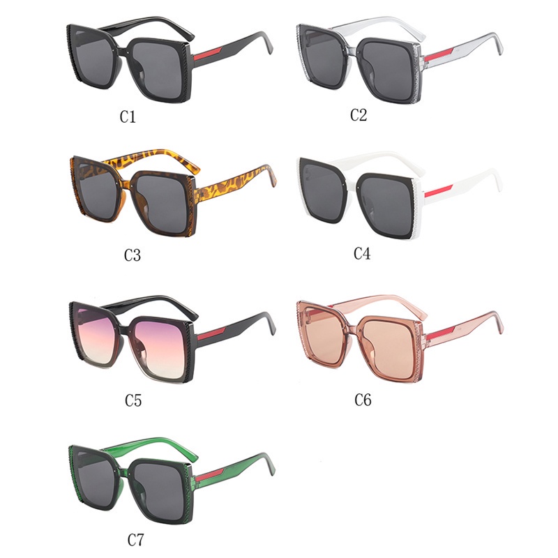 Kính Mát Gọng Vuông Chống Tia UV Thời Trang