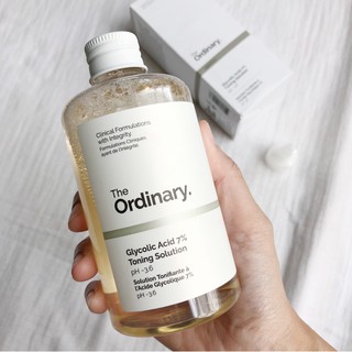 Toner Chứa Axit Hyaluronic 7% Glyceric Tẩy Tế Bào Chết Dưỡng Ẩm Làm Sạch Lỗ Chân Lông